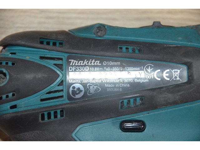 Accu schroefmachine makita df330d met lader en accu in koffer (b403) - afbeelding 6 van  6