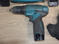 Accu schroefmachine makita met lader en accu in koffer (b403) - afbeelding 5 van  5