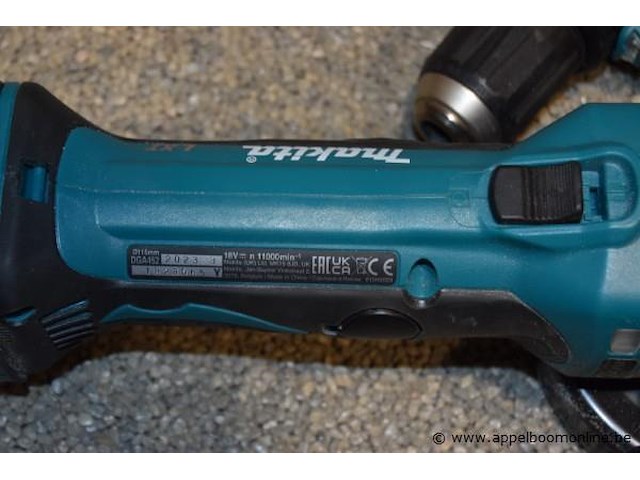 Accu schroefmachine makita plus accu slijptol makita plus lader - afbeelding 2 van  3