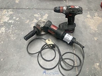 Accu schroefmachine metabo en elektrische slijpmolen metabo - afbeelding 1 van  3