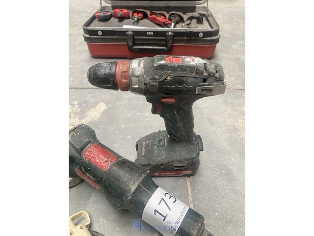 Accu schroefmachine metabo en elektrische slijpmolen metabo - afbeelding 3 van  3
