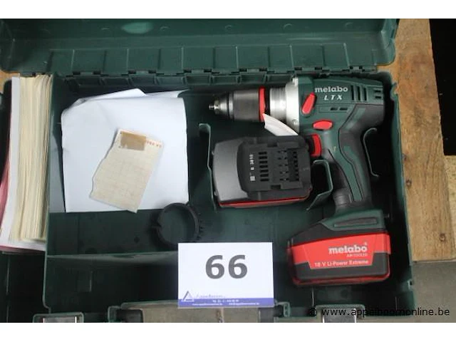 Accu schroefmachine metabo ltx - afbeelding 1 van  2