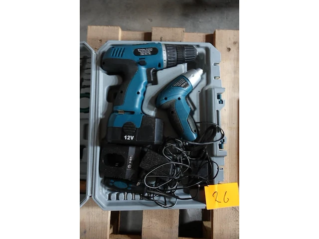 Accu schroefmachine set bruneau - afbeelding 2 van  5