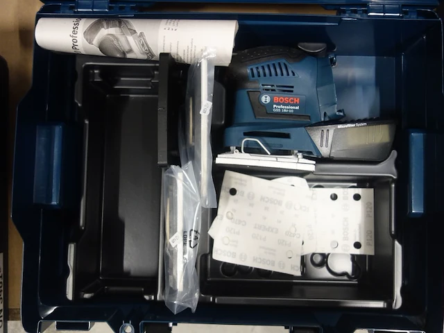 Accu schuurmachine bosch professional - afbeelding 1 van  2