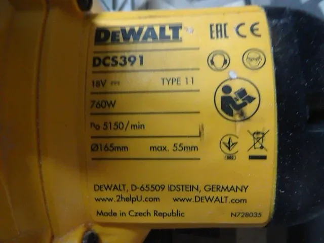 Accu set dewalt - afbeelding 8 van  9