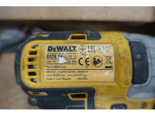 Accu set dewalt - afbeelding 3 van  6