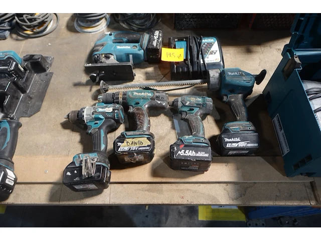 Accu set makita - afbeelding 1 van  10