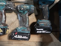 Accu set makita - afbeelding 4 van  10