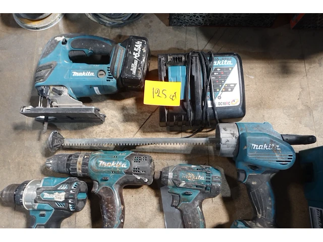 Accu set makita - afbeelding 5 van  10