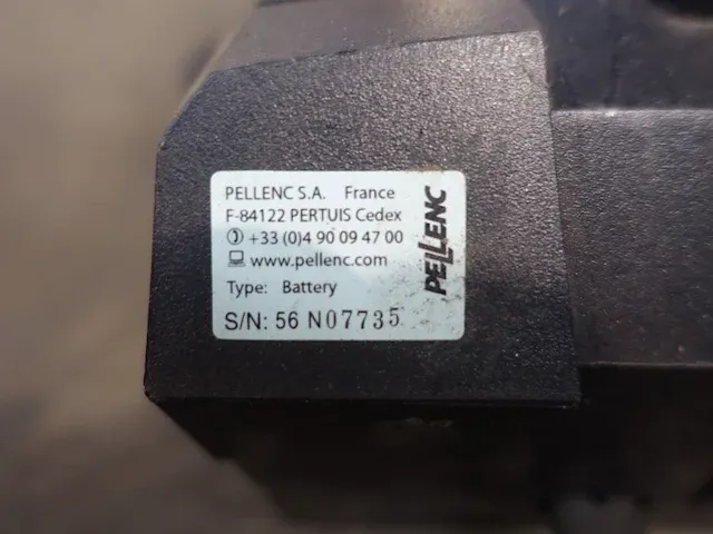 Accu set pellenc - afbeelding 8 van  13