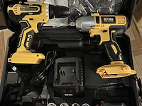 Accu set slagmoersleutel en schroefmachine 36v - afbeelding 1 van  1