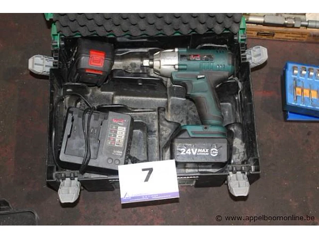 Accu slagmoermachine wurzburg plus accu en lader - afbeelding 1 van  2