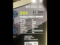 Accu slagmoersleutel 20v - afbeelding 3 van  6