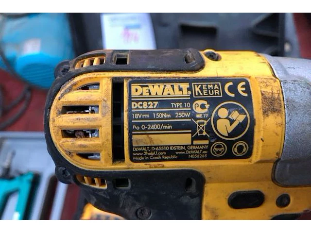Accu slagmoersleutel dewalt - afbeelding 4 van  4