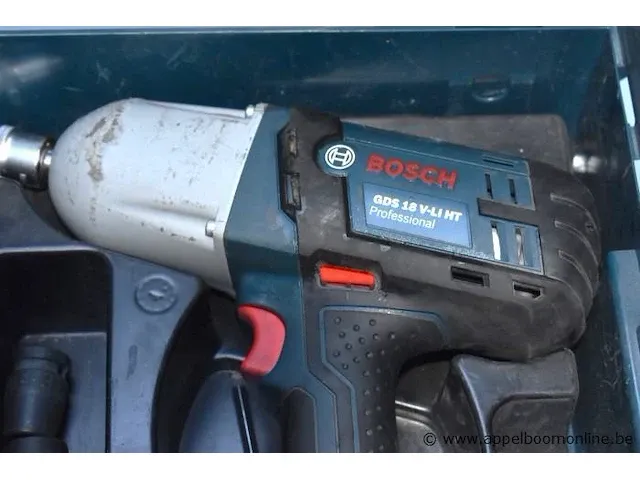 Accu slagmoorsleutel, bosch gds 18v-li ht, met lader - afbeelding 2 van  3