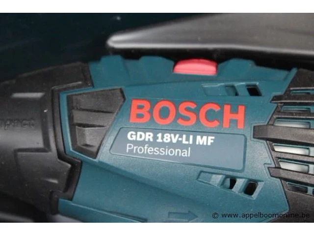 Accu slagschroefmachine bosch gdr 18v-li mf - afbeelding 2 van  2