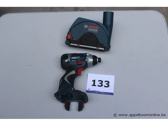 Accu slagschroefmachine bosch plus stofafzuigkap bosch - afbeelding 1 van  3