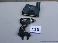 Accu slagschroefmachine bosch plus stofafzuigkap bosch - afbeelding 1 van  3