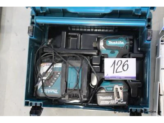 Accu slagschroefmachine makita, dtd153 - afbeelding 1 van  2
