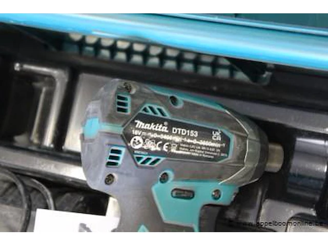 Accu slagschroefmachine makita, dtd153 - afbeelding 2 van  2