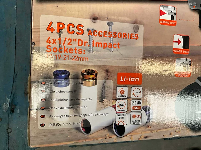 Accu slagschroefmachine stahlgruppe - afbeelding 5 van  5