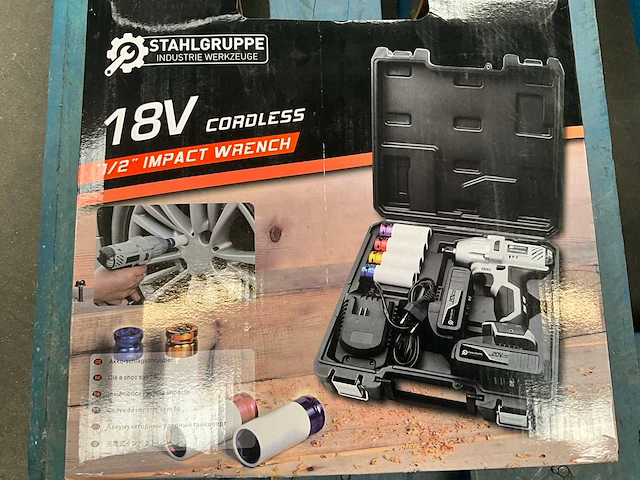 Accu slagschroefmachine stahlgruppe - afbeelding 1 van  5