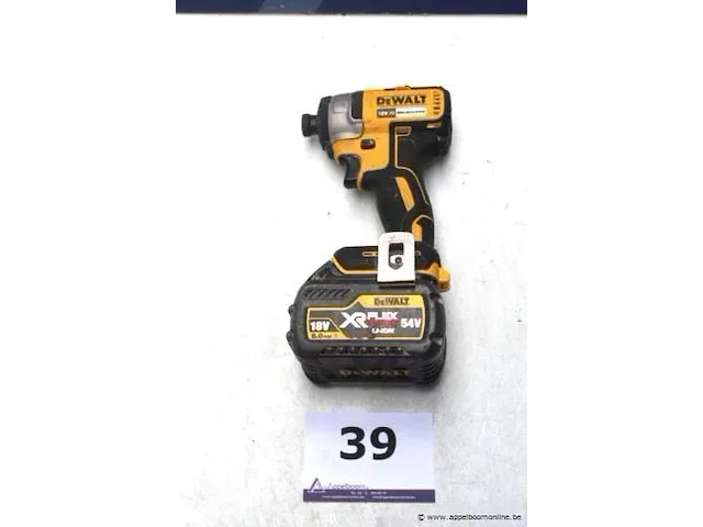 Accu slagschroevendraaimachine dewalt dcf887, met accu, zonder lader, werking niet gekend - afbeelding 1 van  3