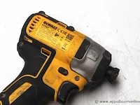 Accu slagschroevendraaimachine dewalt dcf887, met accu, zonder lader, werking niet gekend - afbeelding 3 van  3