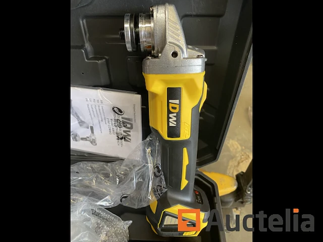 Accu slijper en slagmoersleutel set 36v 4ah - afbeelding 2 van  6