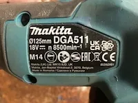 Accu slijpmachine makita - afbeelding 3 van  3
