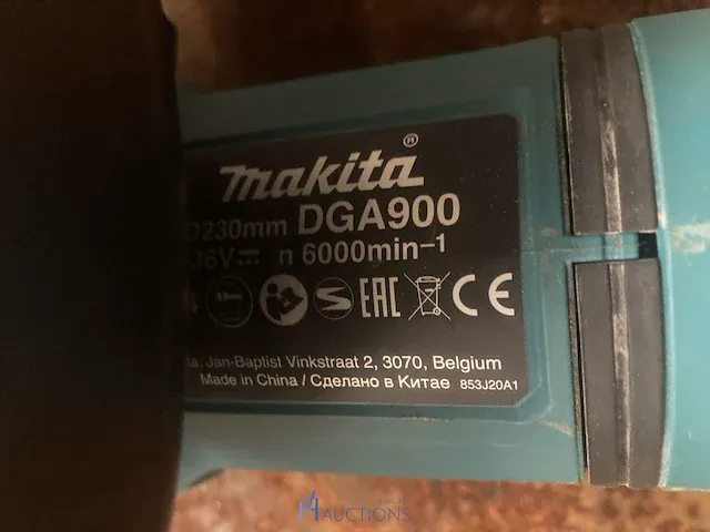 Accu slijpmachine makita - afbeelding 4 van  5