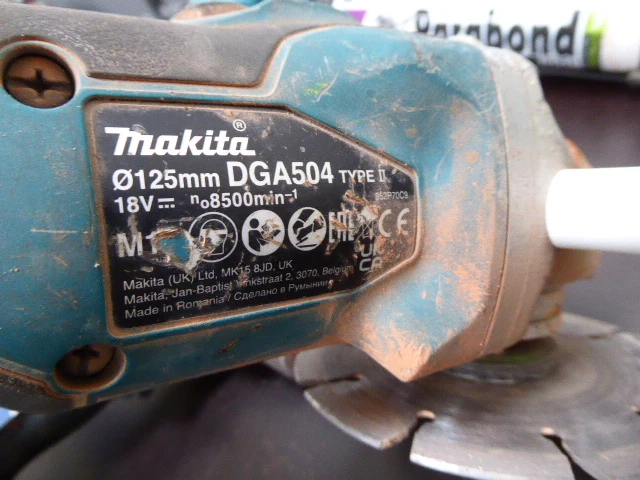 Accu slijpschijfmachine makita - afbeelding 2 van  2