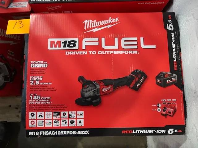 Accu slijpschijfmachine milwaukee - afbeelding 1 van  2