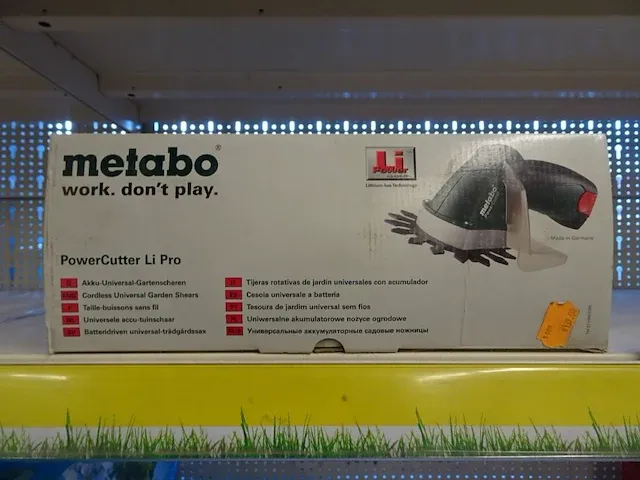 Accu snoeischaar metabo - afbeelding 1 van  2
