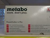 Accu snoeischaar metabo - afbeelding 2 van  2