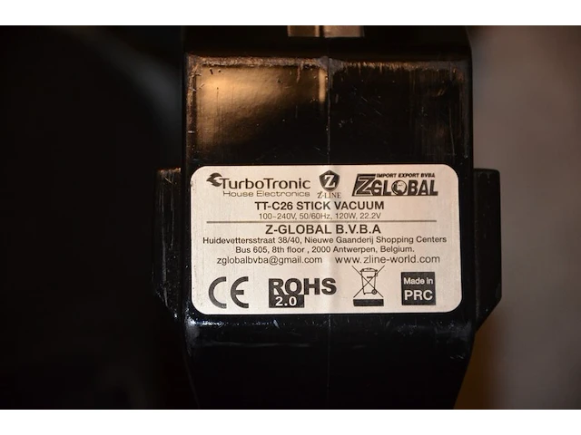 Accu steelstofzuiger turbo tronic cyclone20 tt-c26, kruimeldief turbo tronic tt-eq6 - afbeelding 4 van  7