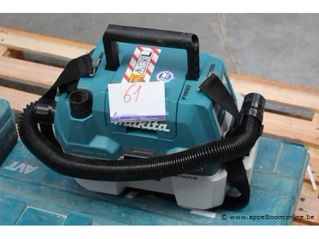 Accu stofzuiger makita dvc750, werking niet gekend - afbeelding 1 van  2