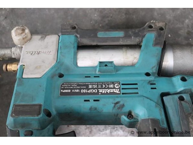 Accu vetspuit makita dgp180 - afbeelding 2 van  2