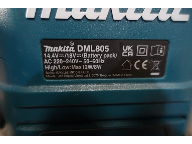 Accu werflicht & accu radio makita - afbeelding 3 van  3