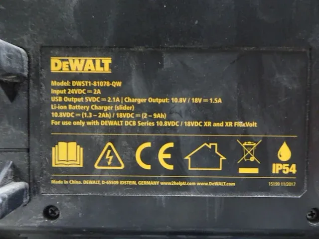 Accu werfradio dewalt - afbeelding 3 van  5