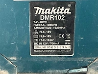 Accu werfradio makita dmr110 - afbeelding 4 van  4