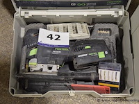 Accu wipzaag festool, psc 420 eb - afbeelding 1 van  2