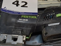 Accu wipzaag festool, psc 420 eb - afbeelding 2 van  2
