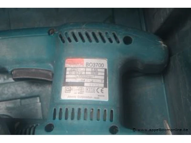 Accu wipzaag makita djv181, zonder batterij plus schuurmachine makita bo3700, werking niet gekend - afbeelding 3 van  3