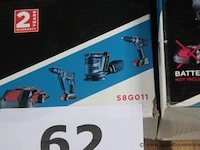 Accu wipzaag plus accu schuurmachine graphite - afbeelding 3 van  3