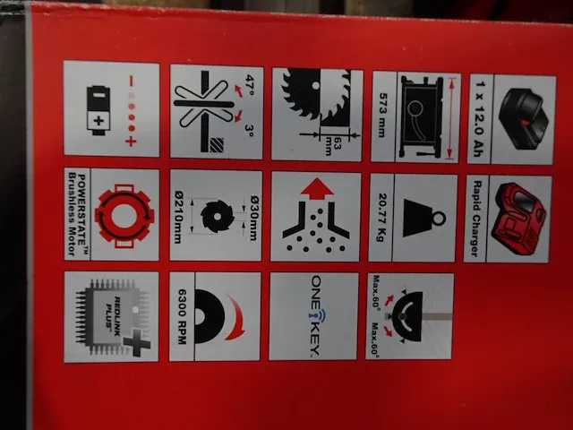 Accu zaagtafel milwaukee - afbeelding 2 van  2
