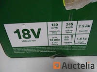 Accublazer met 18 v bosch universalleafblower accu - afbeelding 3 van  4
