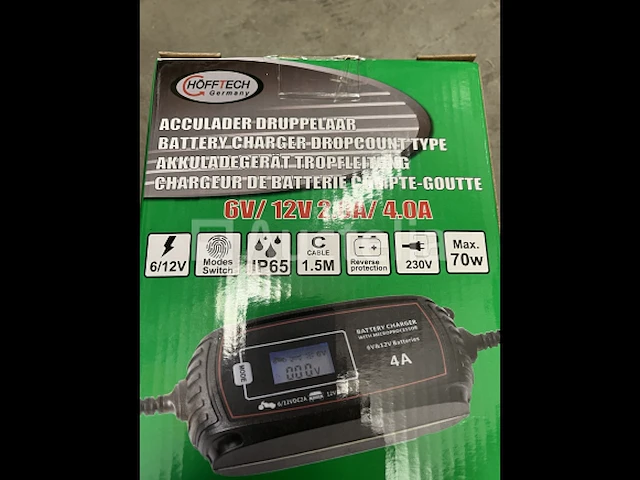 Acculader druppelaar - afbeelding 2 van  2