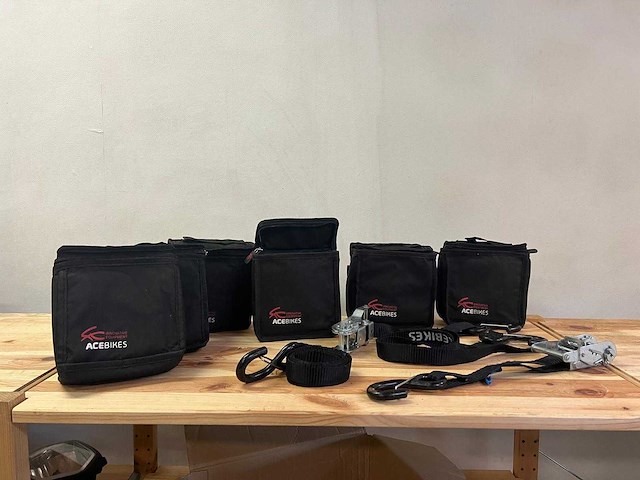 Acebikes - spanbandenset met opbergtas (6x) - afbeelding 1 van  4