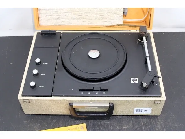 Acec oude platenspeler - afbeelding 3 van  4